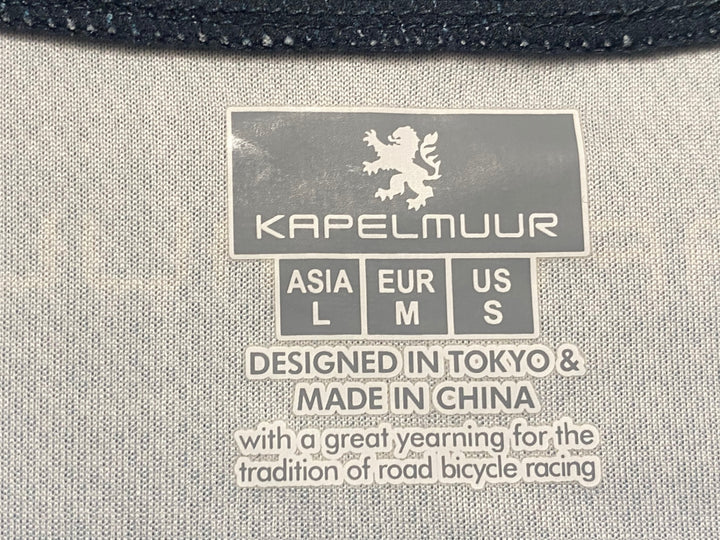 JU134 カペルミュール KAPELMUUR 半袖 サイクルジャージ L 緑 千鳥