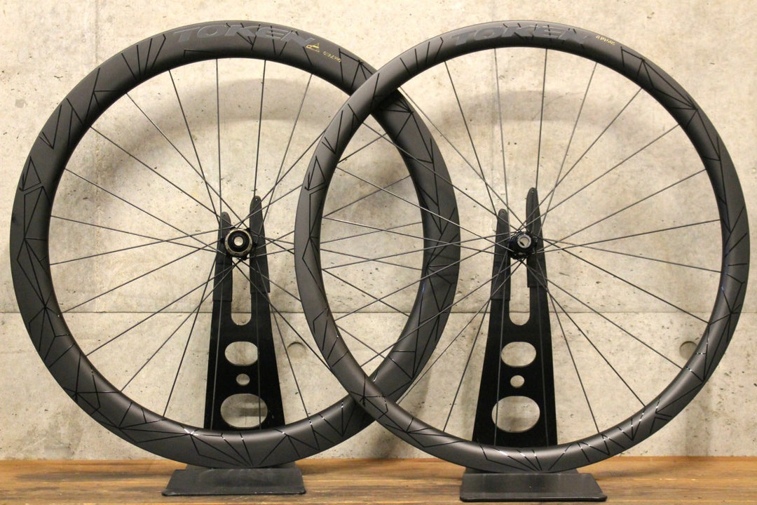 トーケン TOKEN VENTOUS + KONAX PRO カーボン チューブレスレディ シマノ 12S/11S ワイドリム 20C ホイールセット 【福岡店】