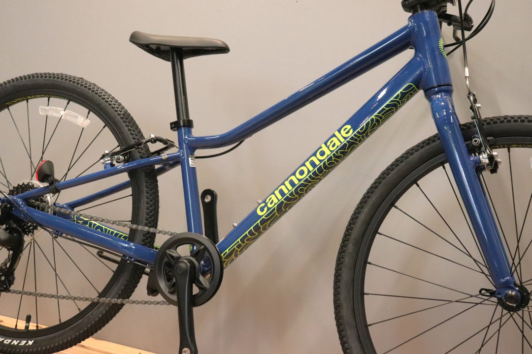 未使用 キャノンデール CANNONDALE キッズ クイック KIDS QUICK 24 2022モデル マイクロシフト 7S アルミ キッズバイク 24インチ 【仙台店】