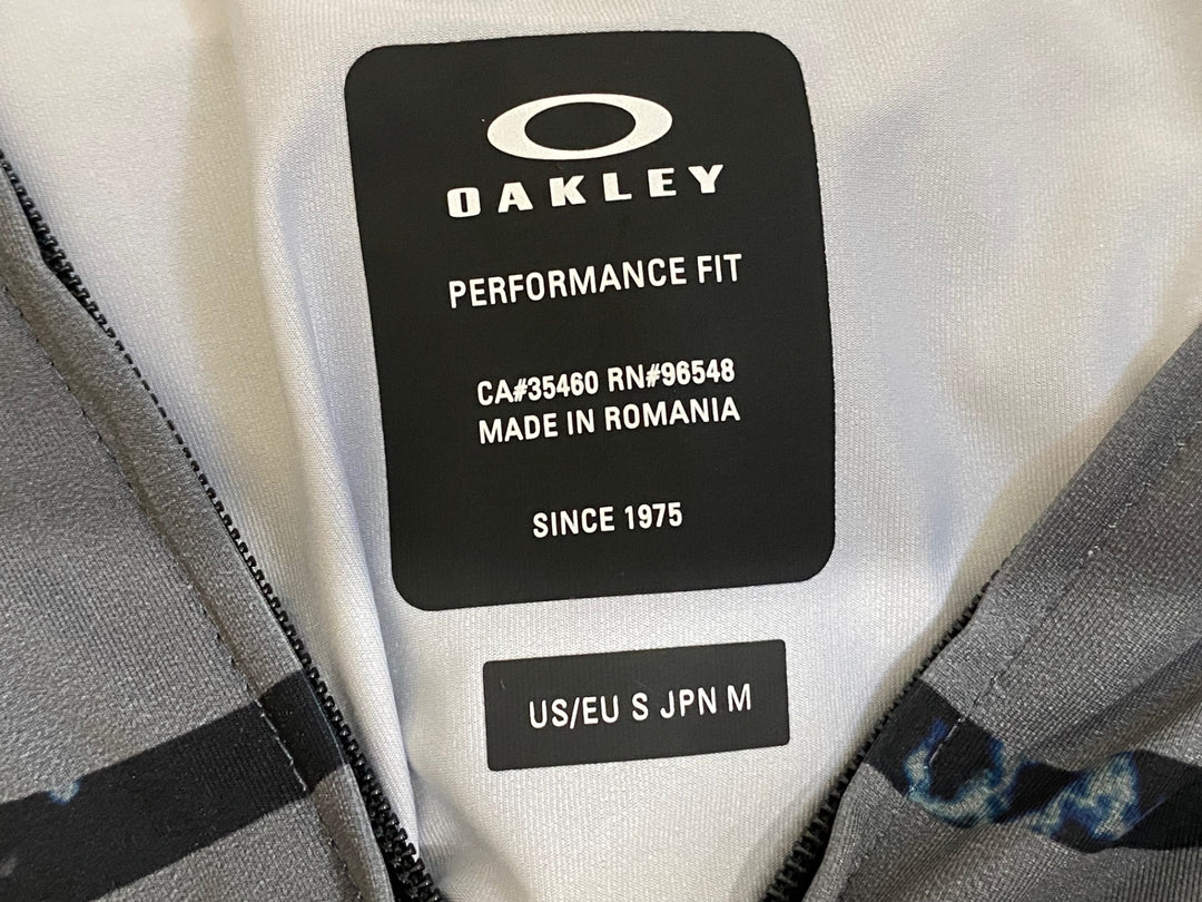 KF367 オークリー OAKLEY 半袖 サイクルジャージ グレー M