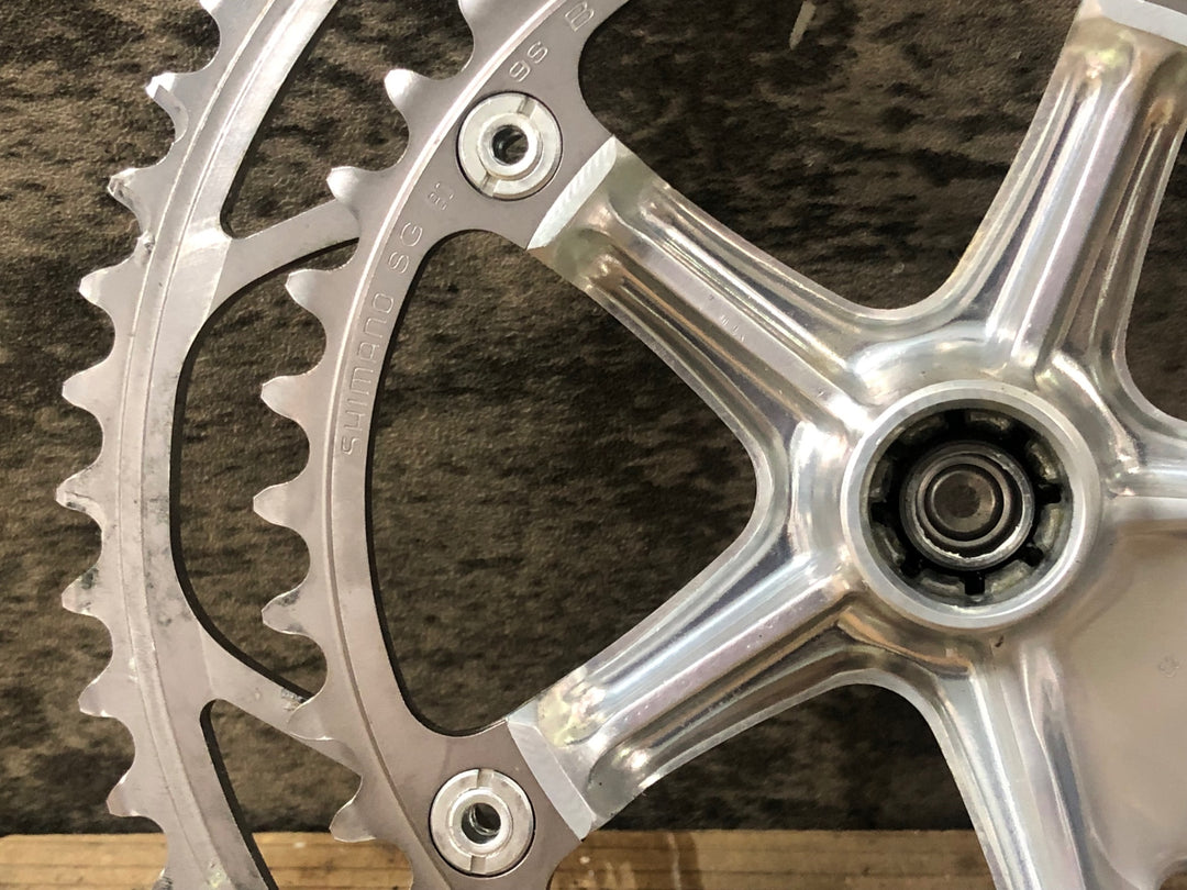 KO826 シマノ SHIMANO デュラエース DURA-ACE FC-7701 クランクセット 165mm 53/39T