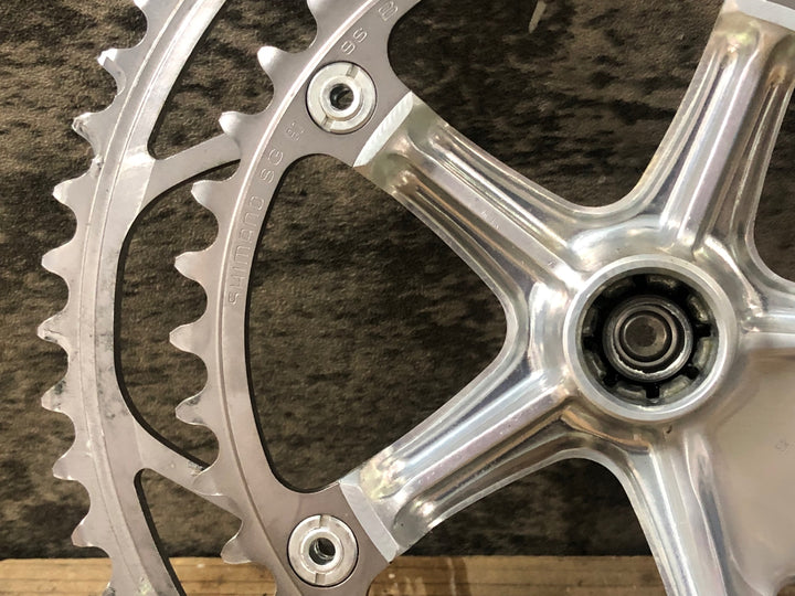 KO826 シマノ SHIMANO デュラエース DURA-ACE FC-7701 クランクセット 165mm 53/39T