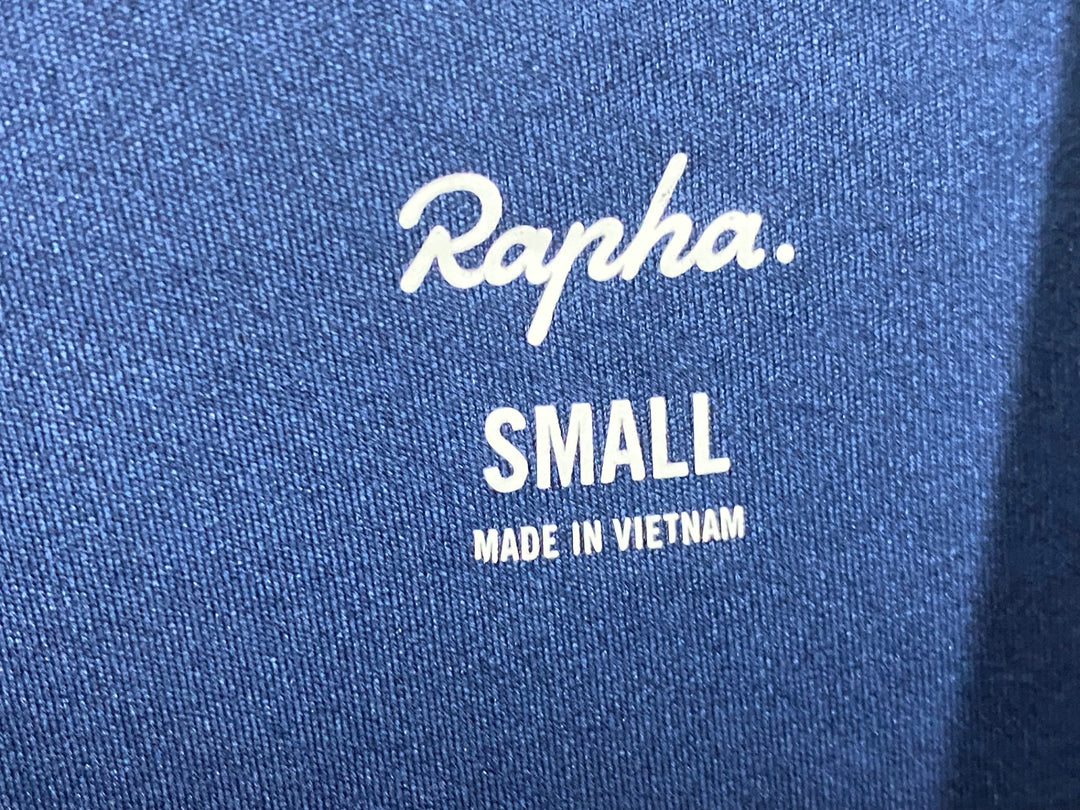 JM552 ラファ Rapha CORE JERSEY 半袖 サイクルジャージ ネイビー S ※背面ポケット小穴