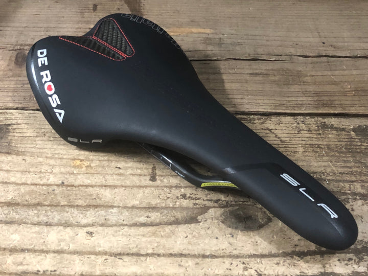 JU259 セライタリア selle Italia SLR デローザ DE ROSA サドル カーボンレール 黒