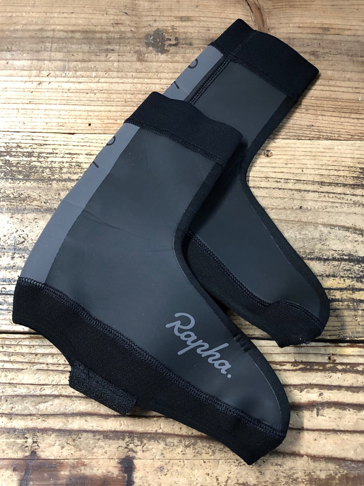 KF217 ラファ Rapha DEEP WINTER OVERSHOES シューズカバー 黒 M ※擦れ