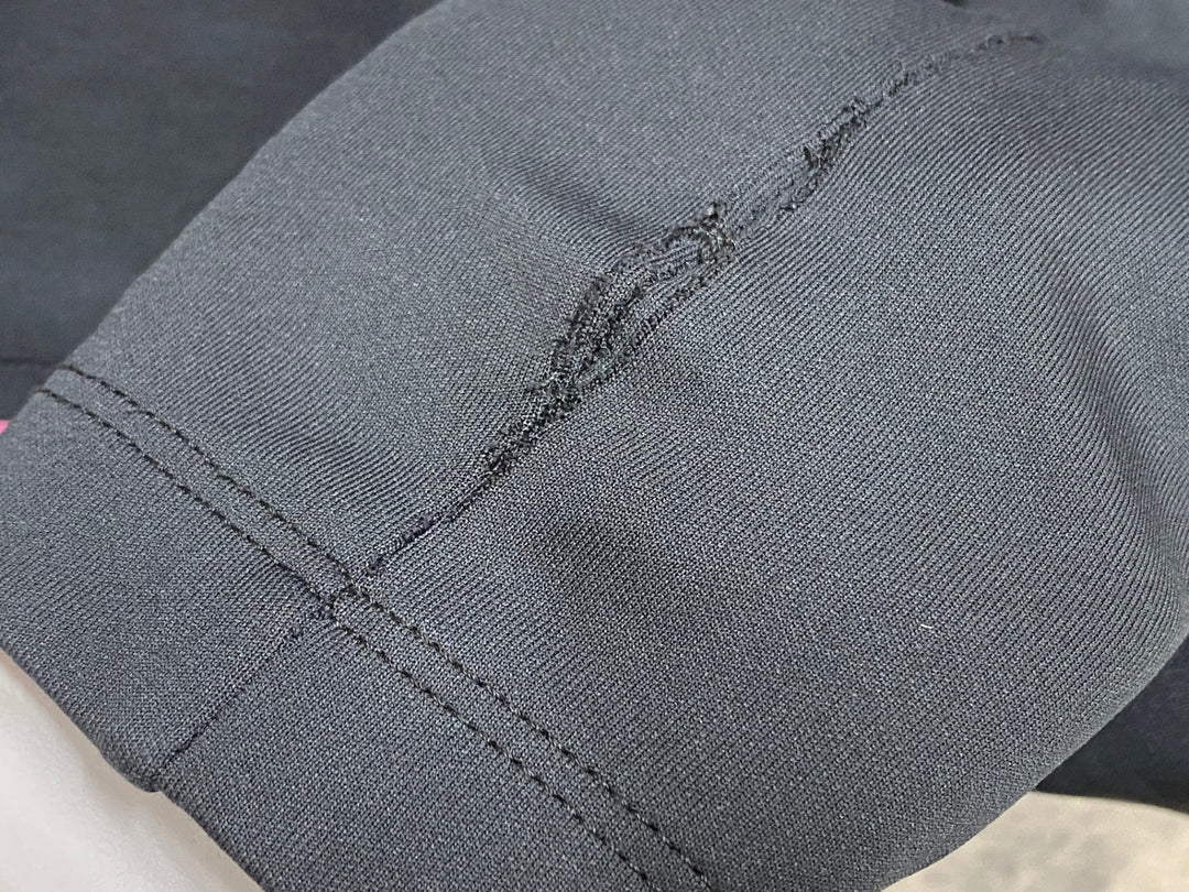 KM627 ラファ Rapha PRO TEAM LONG SLEEVE TRAINING JERSEY 長袖 サイクルジャージ グレー S ※擦れ等使用感あり