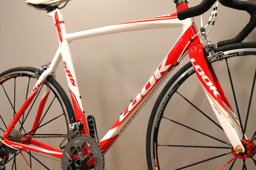 ルック LOOK 586 SL 2010モデル Lサイズ スラム RED Mix 10S カーボン ロードバイク KSYRIUM SL 【仙台店】