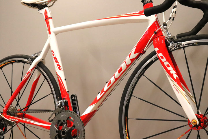 ルック LOOK 586 SL 2010モデル Lサイズ スラム RED Mix 10S カーボン ロードバイク KSYRIUM SL 【仙台店】