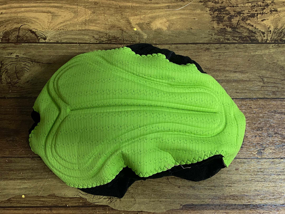 KB612 カフェドシクリステ Cafe du Cycliste ADRIENNE MAN ビブニッカー 黒 グレー S 裏起毛