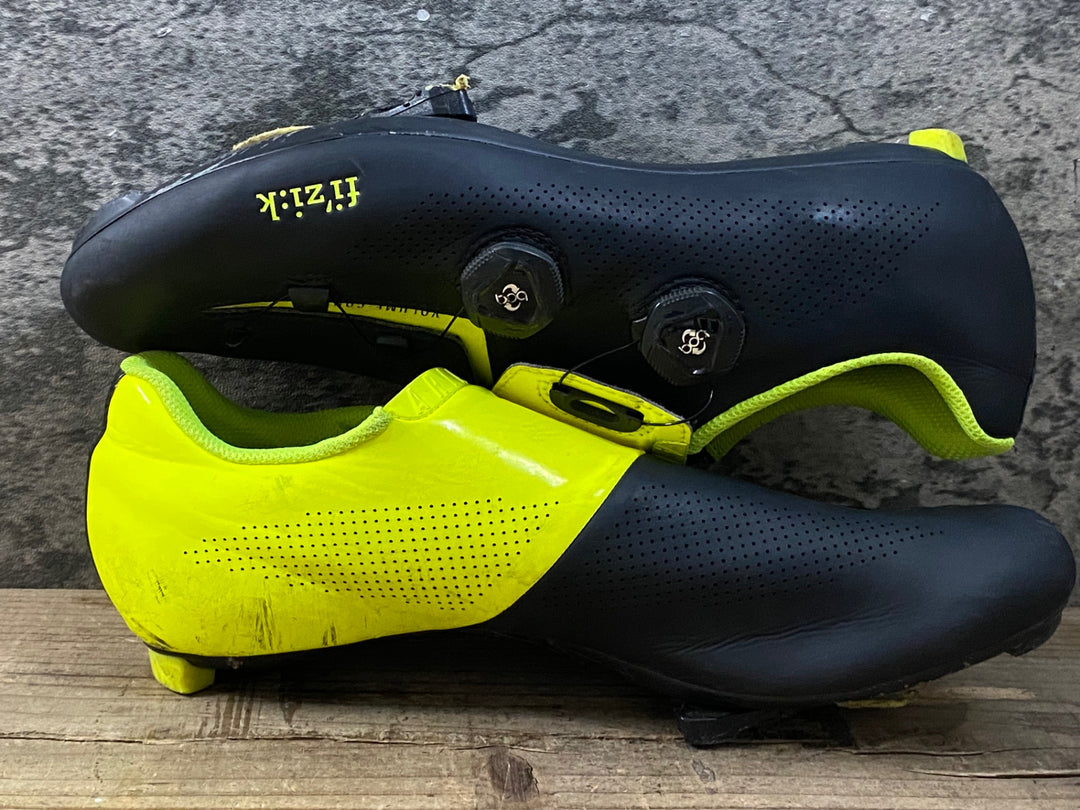 KG701 フィジーク fizik ARIA R3 ビンディングシューズ 黒黄 EU44.5