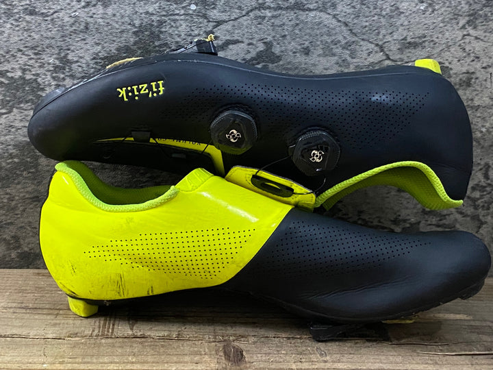 KG701 フィジーク fizik ARIA R3 ビンディングシューズ 黒黄 EU44.5