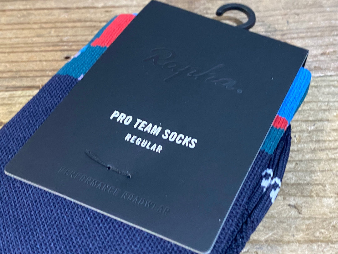 KC705 ラファ Rapha STURM PRO TEAM SOCKS REGULAR ソックス 黒 L 未使用