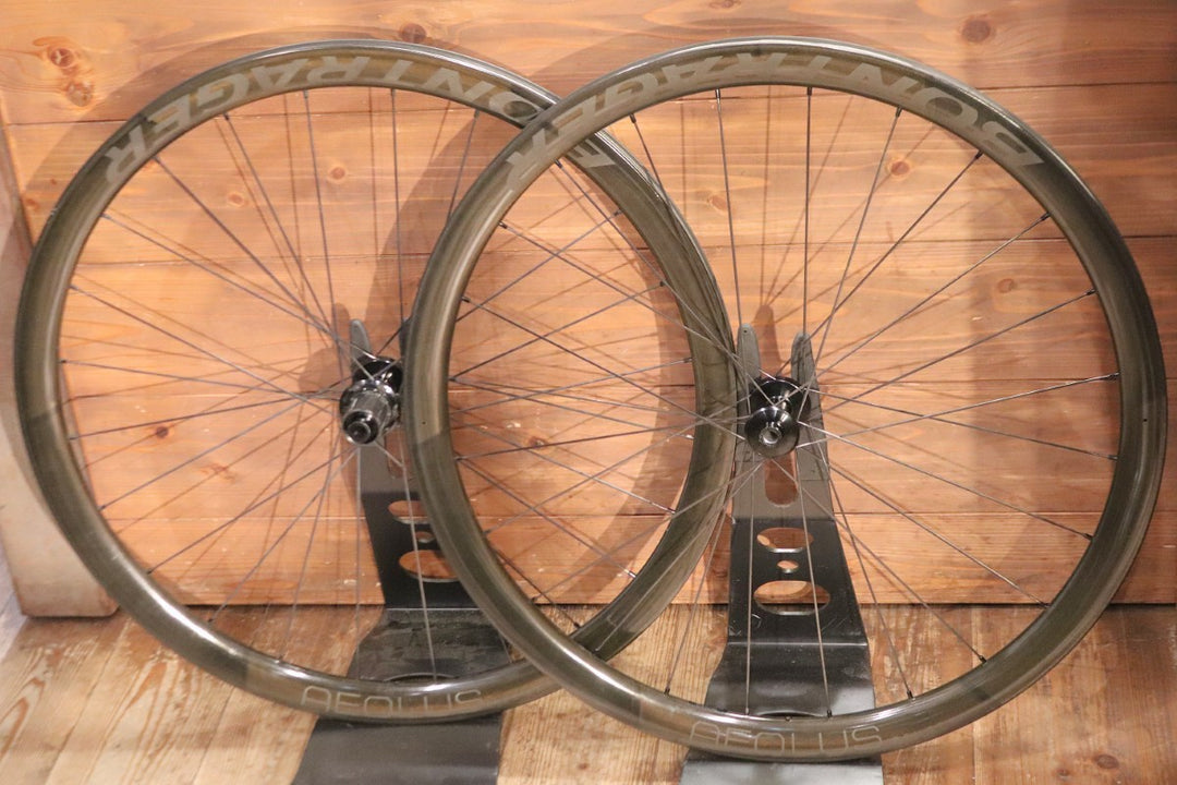 ボントレガー BONTRAGER アイオロス AEOLUS RSL 37 カーボン チューブレスレディ ホイールセット シマノ 11S/12S 【東京南麻布店】