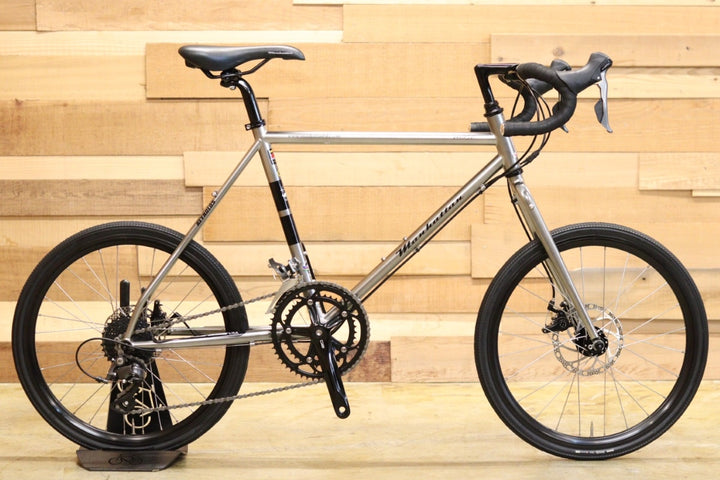 マンハッタン MANHATTAN BIKE M451SD 46サイズ シマノ クラリス R2000 8S クロモリ ミニベロ ロードバイク 20インチ 451 【立川店】