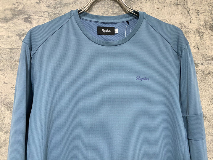 JY824 ラファ Rapha LONG SLEEVE TECHNICAL T-SHIRT 長袖 シャツ ターコイズ S