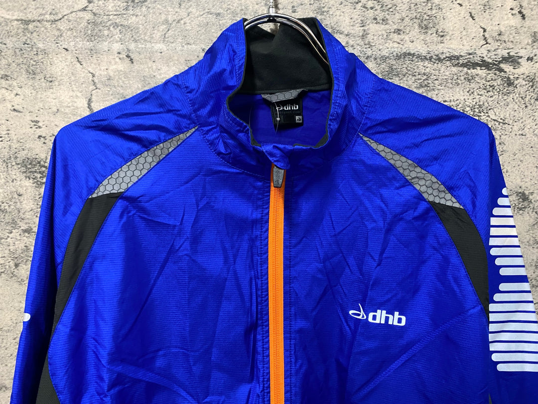 KD873 dhb 長袖 サイクルジャケット 青 M