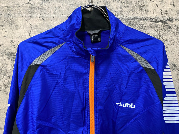 KD873 dhb 長袖 サイクルジャケット 青 M