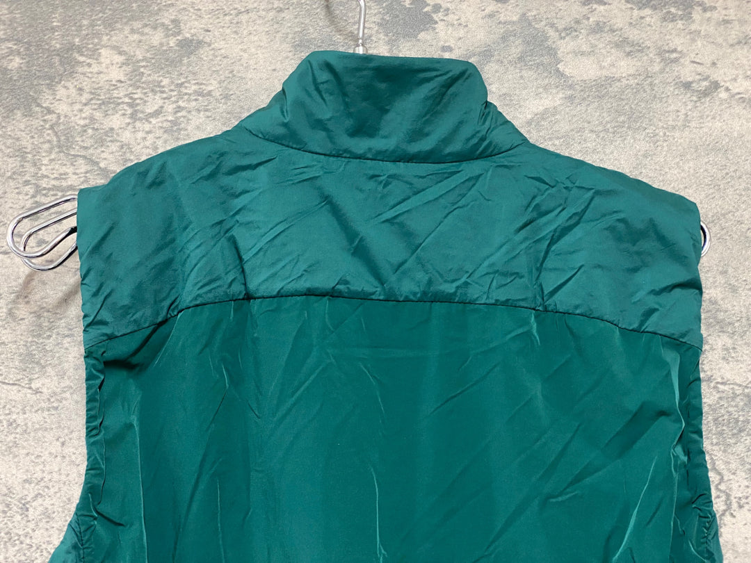 KB325 ラファ Rapha PRO TEAM INSULATED GILET ジレ サイクルベスト 緑 S 裏起毛