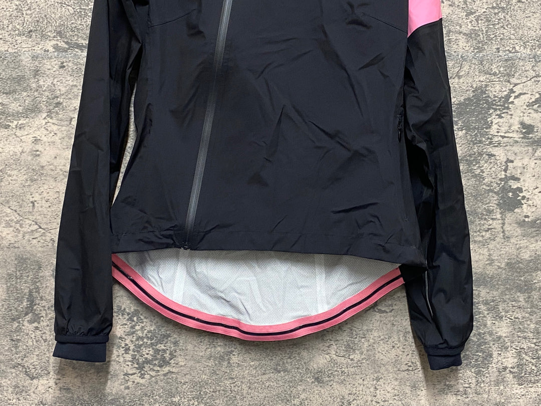 KF593 ラファ Rapha COLLECTOR'S EDITION CLASSIC RAIN JACKET 長袖 レインジャケット 黒 S レディース