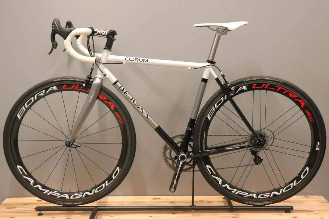 デローザ DE ROSA コルム CORUM 2013モデル 48サイズ カンパニョーロ コーラス 11S スチール ロードバイク BORA ULTRA 【仙台店】