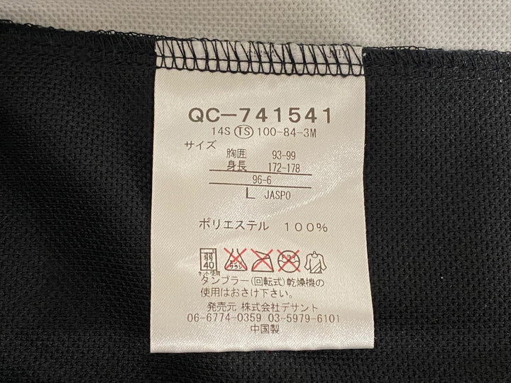 JT316 ルコックスポルティフ le coq sportif 半袖 サイクルジャージ 白 黒 L