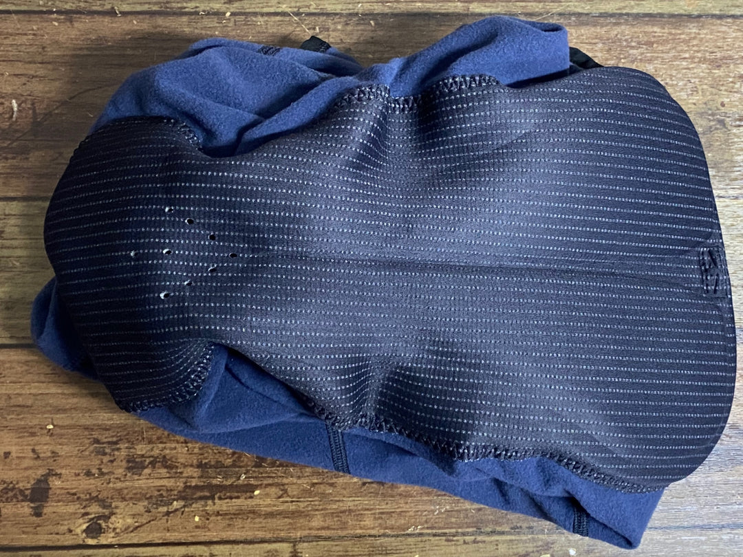 KD160 ユニバーサルカラーズ Universal Colours Mono Bib Tights ビブタイツ 紺 M 裏起毛