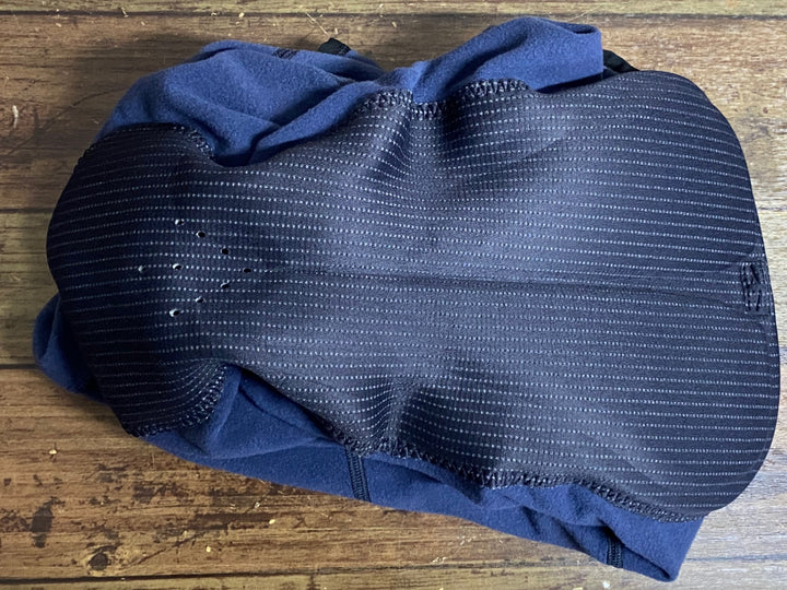 KD160 ユニバーサルカラーズ Universal Colours Mono Bib Tights ビブタイツ 紺 M 裏起毛