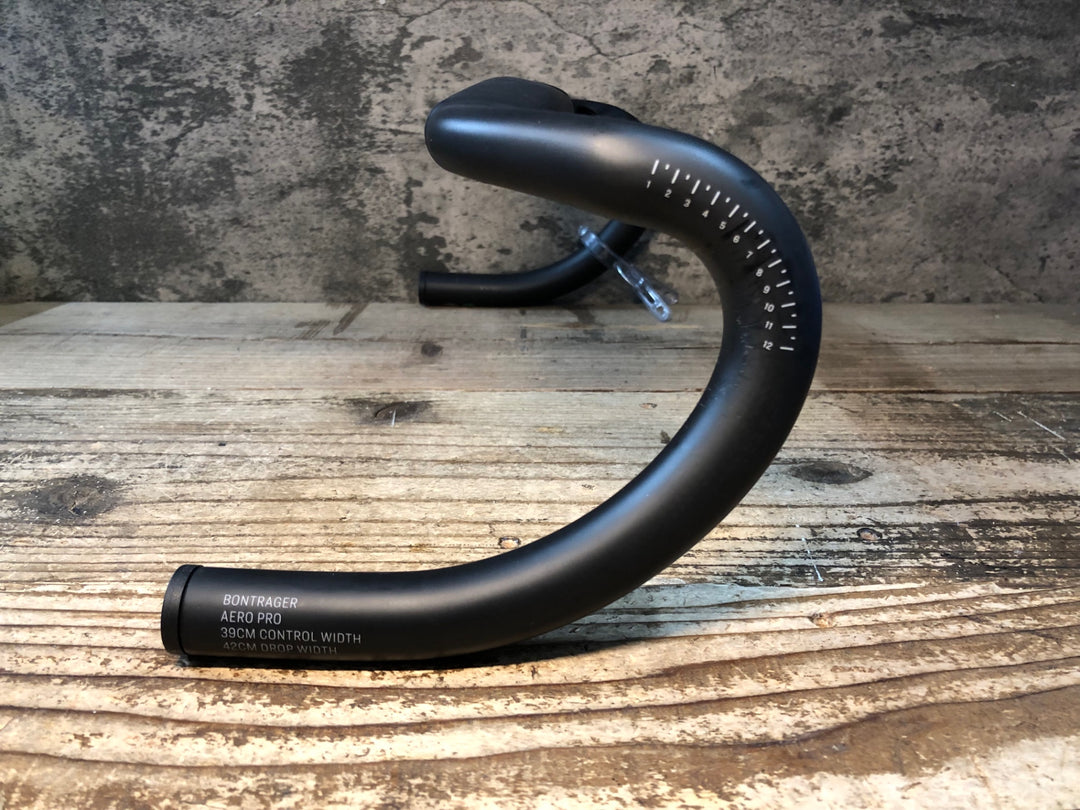 JT870 ボントレガー BONTRAGER AERO PRO カーボンドロップハンドル Φ31.8 ブラケットC-C390mm