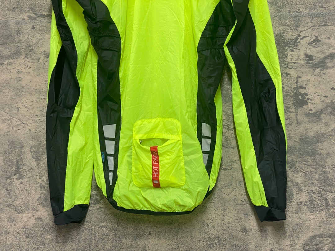 KD955 スポーツフル sportful 長袖 ウィンドブレーカー 黄 L