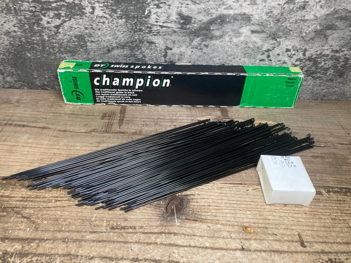 JK781 DT SWISS spokes champion BLACK #2.0 プレーン 271mm