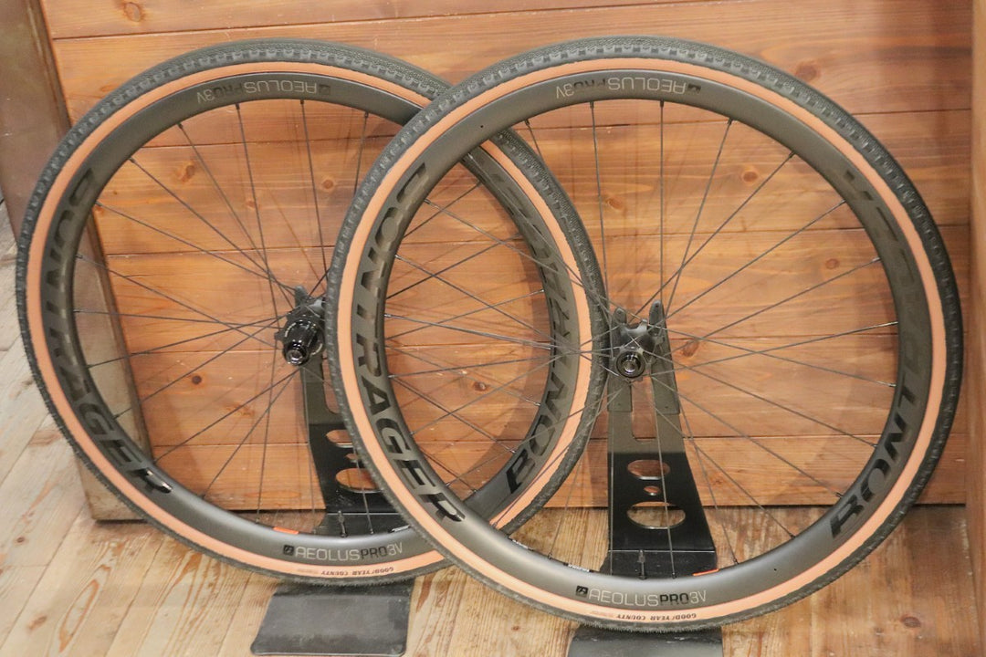 ボントレガー BONTRAGER アイオロス AEOLUS PRO 3V シマノ 12/11S クリンチャー チューブレスレディ カーボン ホイールセット 【東京南麻布店】