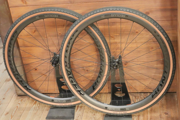 ボントレガー BONTRAGER アイオロス AEOLUS PRO 3V シマノ 12/11S クリンチャー チューブレスレディ カーボン ホイールセット 【東京南麻布店】