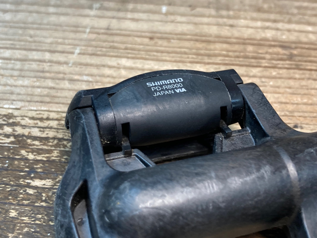 JK078 シマノ SHIMANO アルテグラ ULTEGRA PD-R8000 ビンディングペダル SPD-SL +4mm