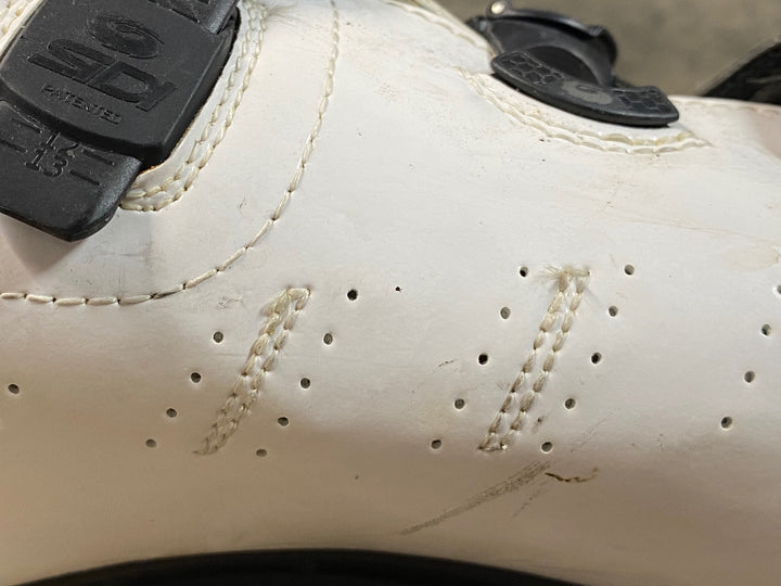 JW174 シディ SIDI ERGO5 MEGA ビンディングシューズ 白 EU43 3穴