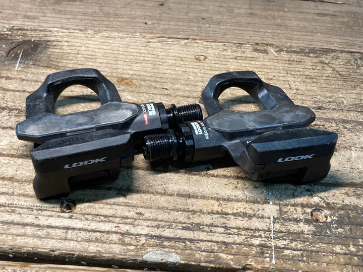 JI430 ルック LOOK ケオ KEO BLADE CARBON ビンディングペダル クロモリシャフト ※プレート割れのためジャンク