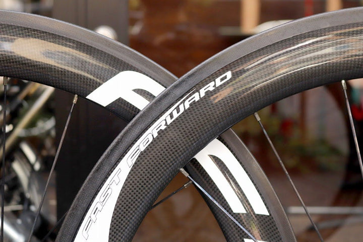 ファストフォワード FFWD F6R DT180ハブ カーボン チューブラー ホイールセット シマノ12S/11S ナローリム 22.4mm 【東京南麻布店】