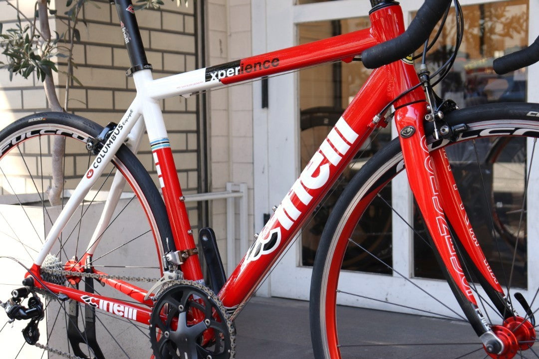 チネリ CINELLI エクスペリエンス EXPERIENCE 2009モデル Mサイズ カンパニョーロ ヴェローチェ MIX 10S アルミ ロードバイク 【横浜店】