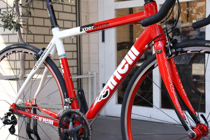 チネリ CINELLI エクスペリエンス EXPERIENCE 2009モデル Mサイズ カンパニョーロ ヴェローチェ MIX 10S アルミ ロードバイク 【横浜店】