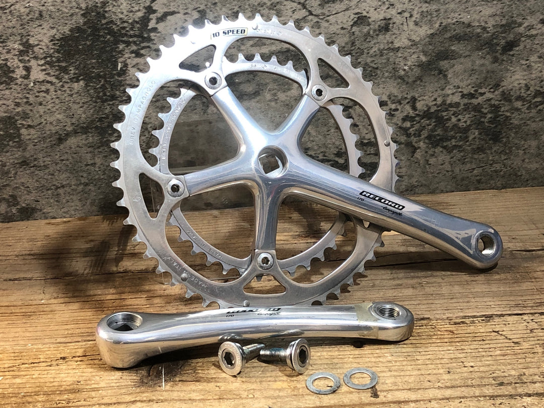 KG132 カンパニョーロ CAMPAGNOLO レコード RECORD クランク 170mm 52/39T 10S