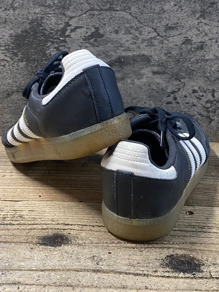 KG505 アディダス adidas ベロサンバ VELOSAMBA ビンディングシューズ 2穴 黒 26.5cm