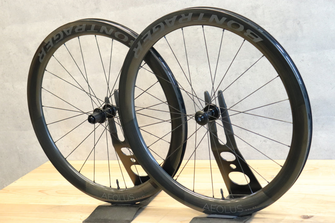ボントレガー BONTRAGER アイオロス AEOLUS RSL51 カーボン チューブレスレディ ホイールセット シマノ11/12S 23C 【さいたま浦和店】