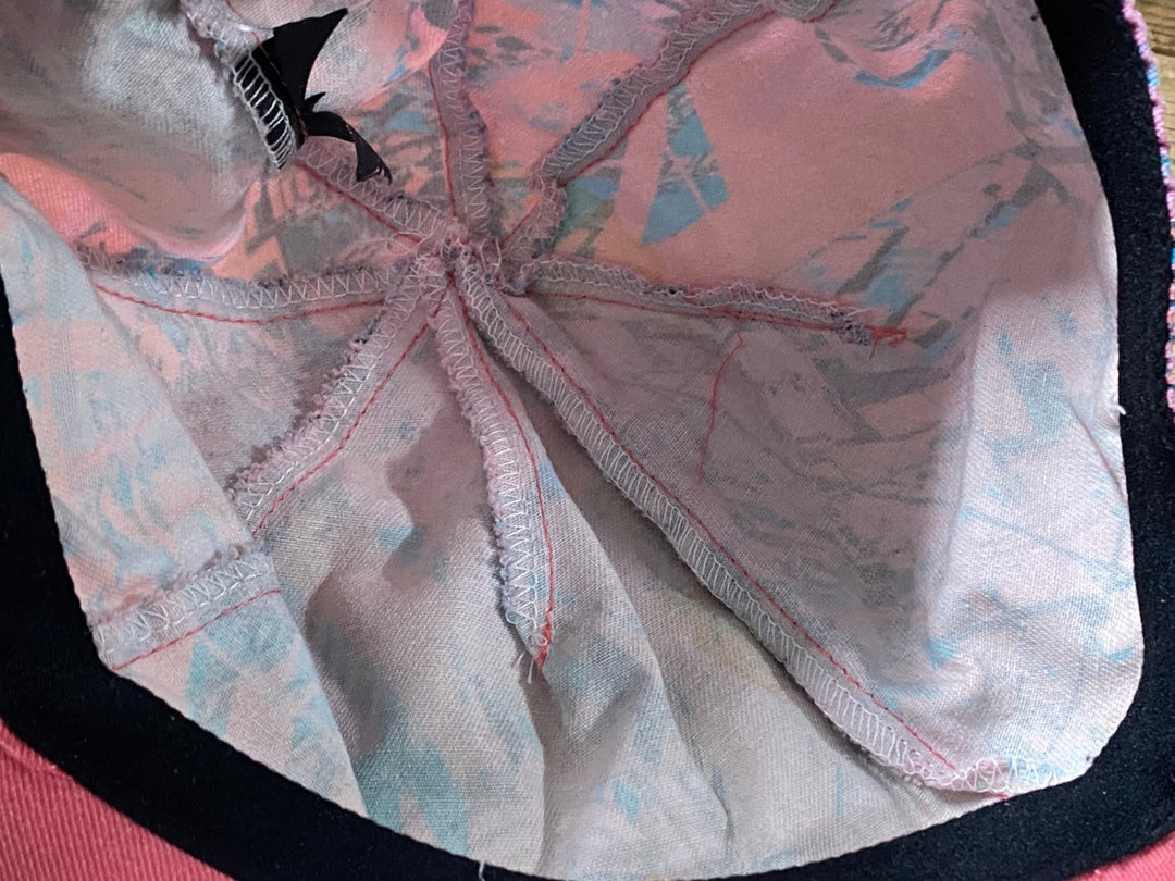 KH656 ラファ Rapha EF EDUCATION TIBCO-SVB CAP サイクルキャップ ピンク ※タグカット