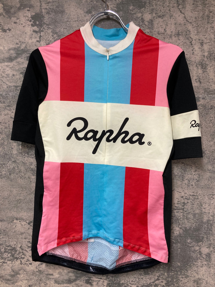 JF414 ラファ Rapha PROTEAM JERSEY 総柄 XS