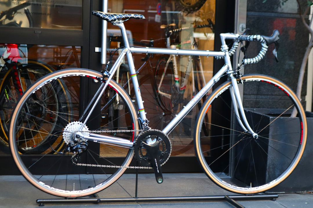 チネリ CINELLI スーパーコルサ ヴィンテージ SUPERCORSA VINTAGE カンパニョーロ コーラス 12S クロモリ ロードバイク 【東京南麻布店】