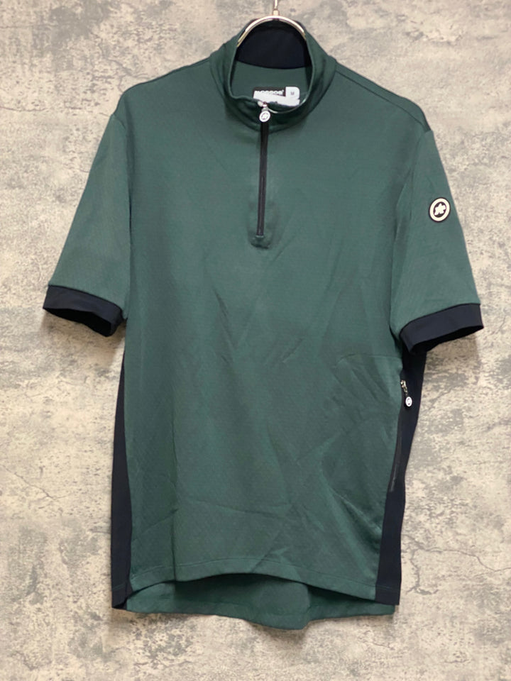 JN721 アソス assos ミレ MILLE GTC GRVL CROSS OVER 半袖 サイクルジャージ 深緑 M