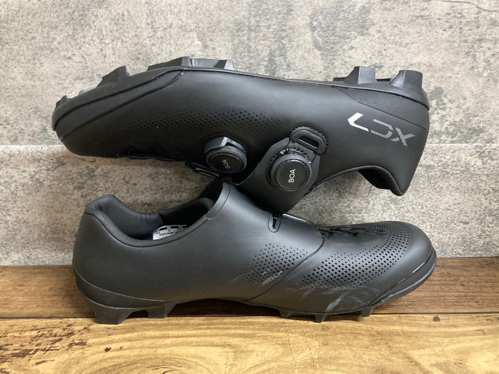 JY959 シマノ SHIMANO XC7 SHXC703M L01 E ビンディングシューズ EU43 黒 2穴
