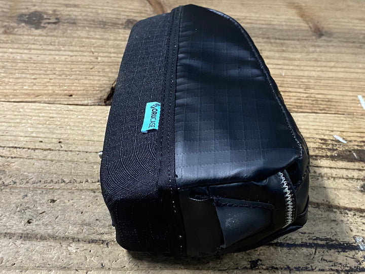KN995 オルケース ORUCASE トップチューブバッグ 黒 マグネットジッパー