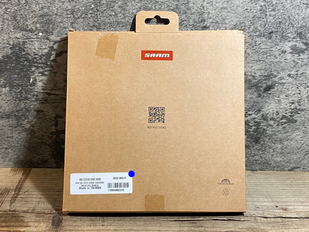 KE744 スラム SRAM HYDRAULIC HOSE KIT BEVELED BANJO 油圧ホースキット 2000mm