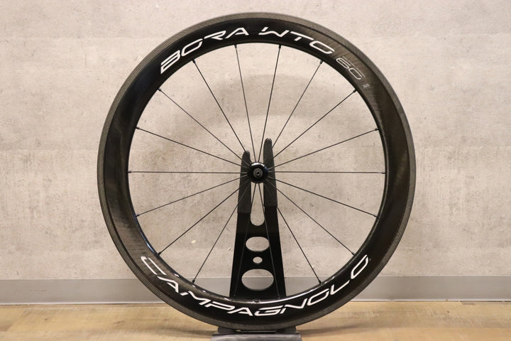 新品未使用 カンパニョーロ CAMPAGNOLO ボーラ BORA WTO 60 RIM AC3 カーボン クリンチャー チューブレス フロントホイール シマノ 19C 【さいたま浦和店】