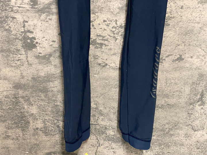 KD150 イザドア Isadore SIGNATURE THERMAL TIGHTS カーゴ ビブタイツ 紺 L 裏起毛 ※パットあたり